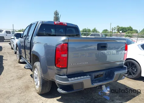 2021 Chevrolet Colorado 2Wd Short Box Lt z USA, uszkodzony, nr VIN 1GCGSCEN5M1183801